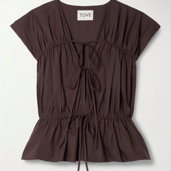 TOVE Tops - Tove Thea Gathered Top